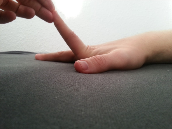 Zeigefinger - (Finger, hypermobil)