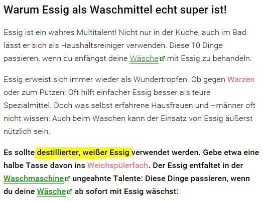 Ist Destillierter Weisser Essig Gleich Essigessenz Oder Ganz Normaler Speiseessig Steht Bei Mir In Einer Beschreibung Siehe Bild Haushalt Waschen Putzen Ist Destillierter Weisser Essig Gleich Essigessenz Oder Ganz Normaler Speiseessig Steht Bei Mir In Einer Beschreibung Siehe Bild Haushalt Waschen Putzen
