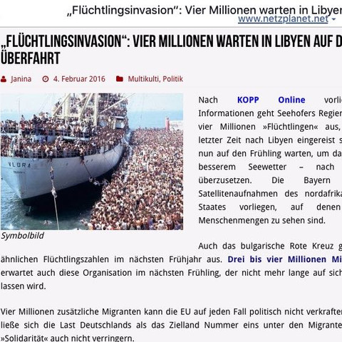 Wertung - (Angst, Flüchtlinge)