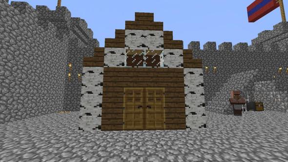 bild der burg 5 - (Minecraft, Burg, builder)