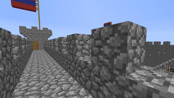 bild der burg 8 - (Minecraft, Burg, builder)