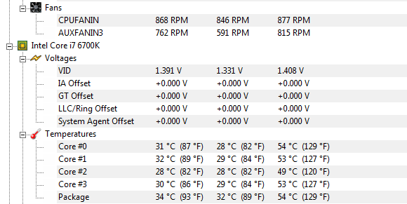 Nach dem Neustart - (Prozessor, CPU, Temperatur)