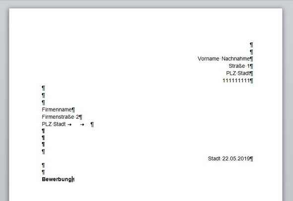 Ist Die Folgende Art Ein Bewerbungsanschreiben Zu Beginnen Noch Aktuell Arbeit Deutsch Ausbildung Und Studium