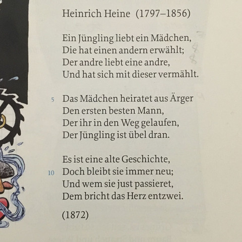 Das ist das Gedicht  - (Schule, Arbeit, Deutsch)