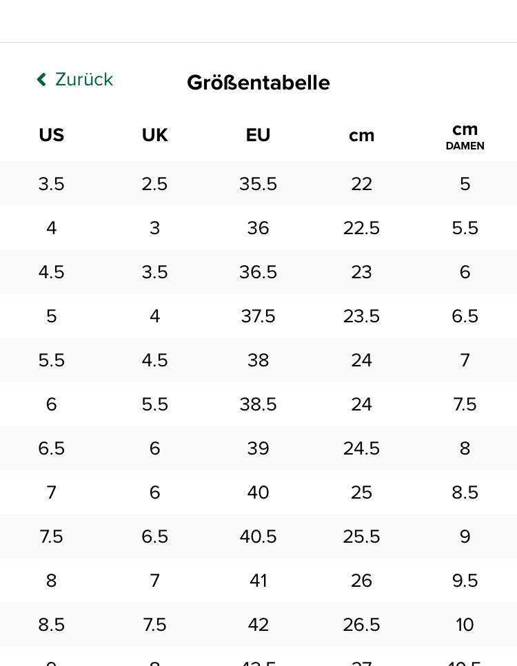 Gucci größentabelle schuhe Clearance