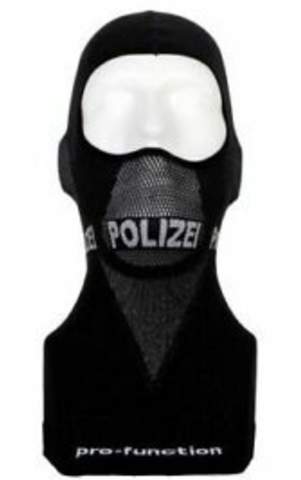 Ist die Polizei Sturmhaube für Privatpersonen in Deutschland verboten?