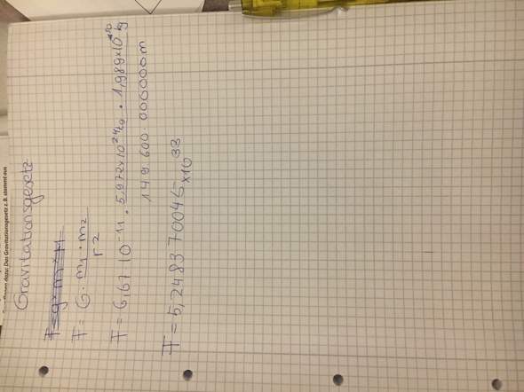 - (Physik, Gravitationskraft)