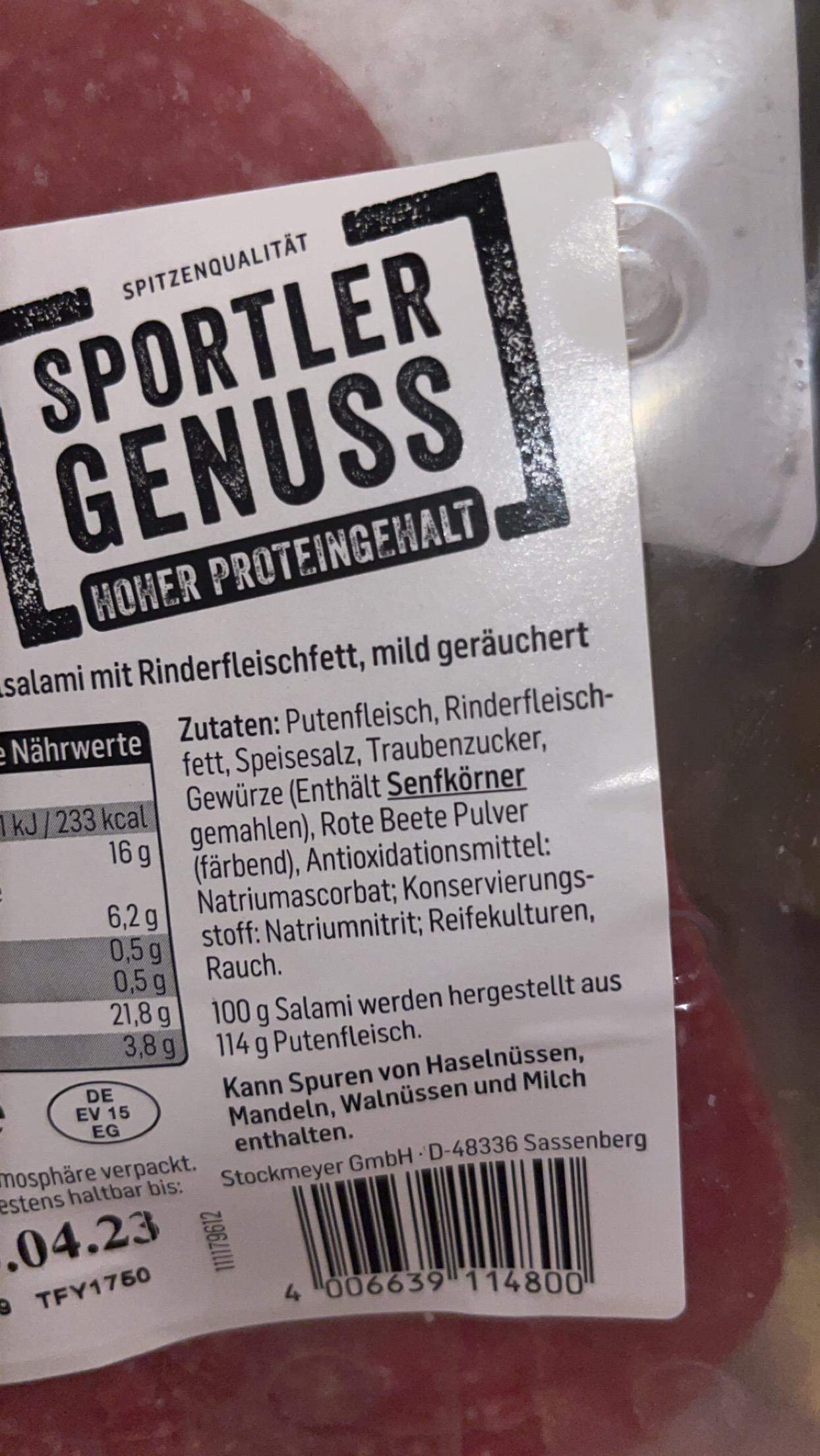 Ist die Salami Schweinefleisch, was nun? (Fleisch, Fleischkonsum, Putenfleisch)