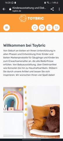 Ist die Seite vertrauenswürdig? https://www.toybric.de?