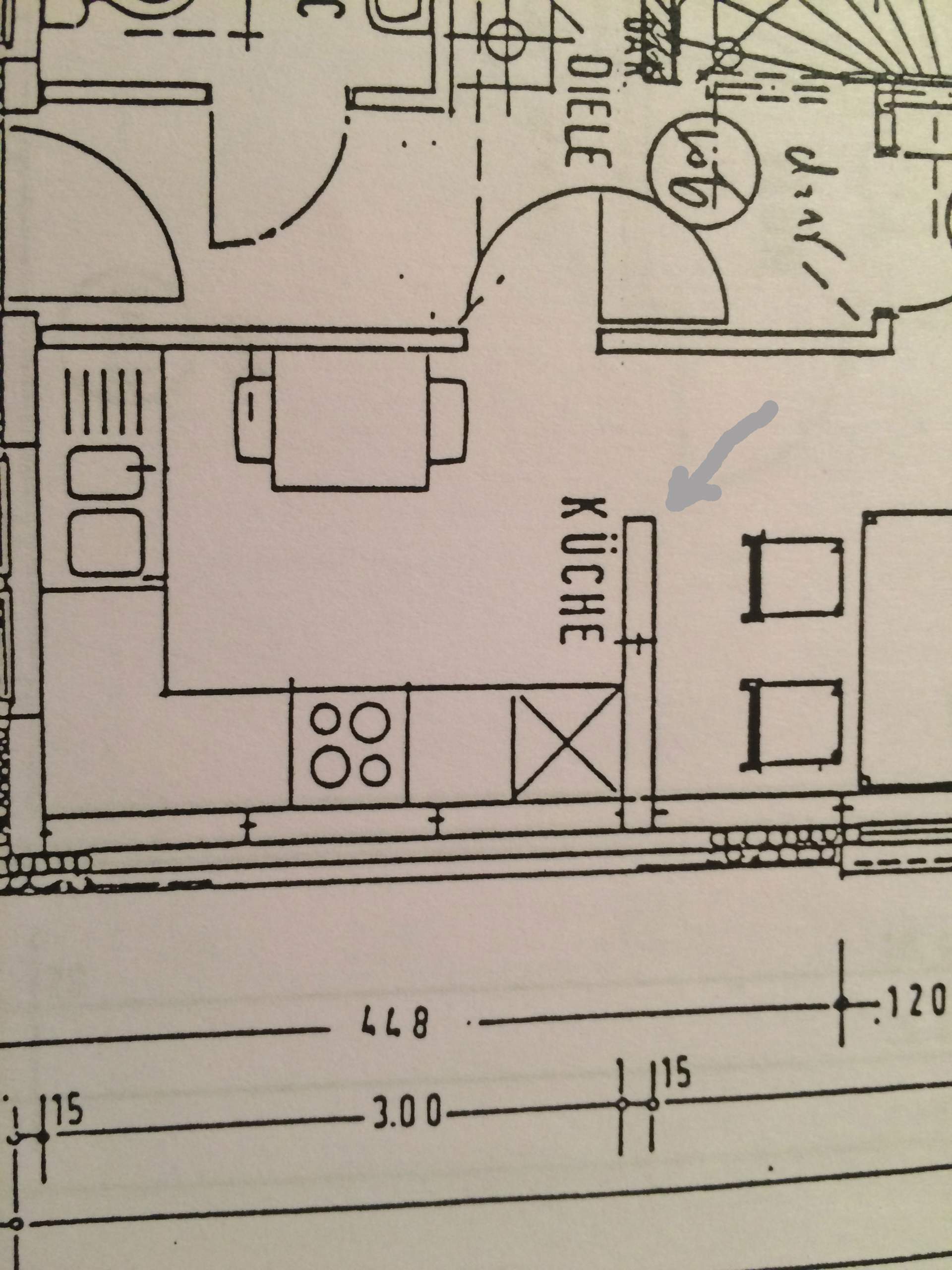 Ist die Wand auf dem Bauplan eine Tragende Wand? (Statik, tragende-wand)