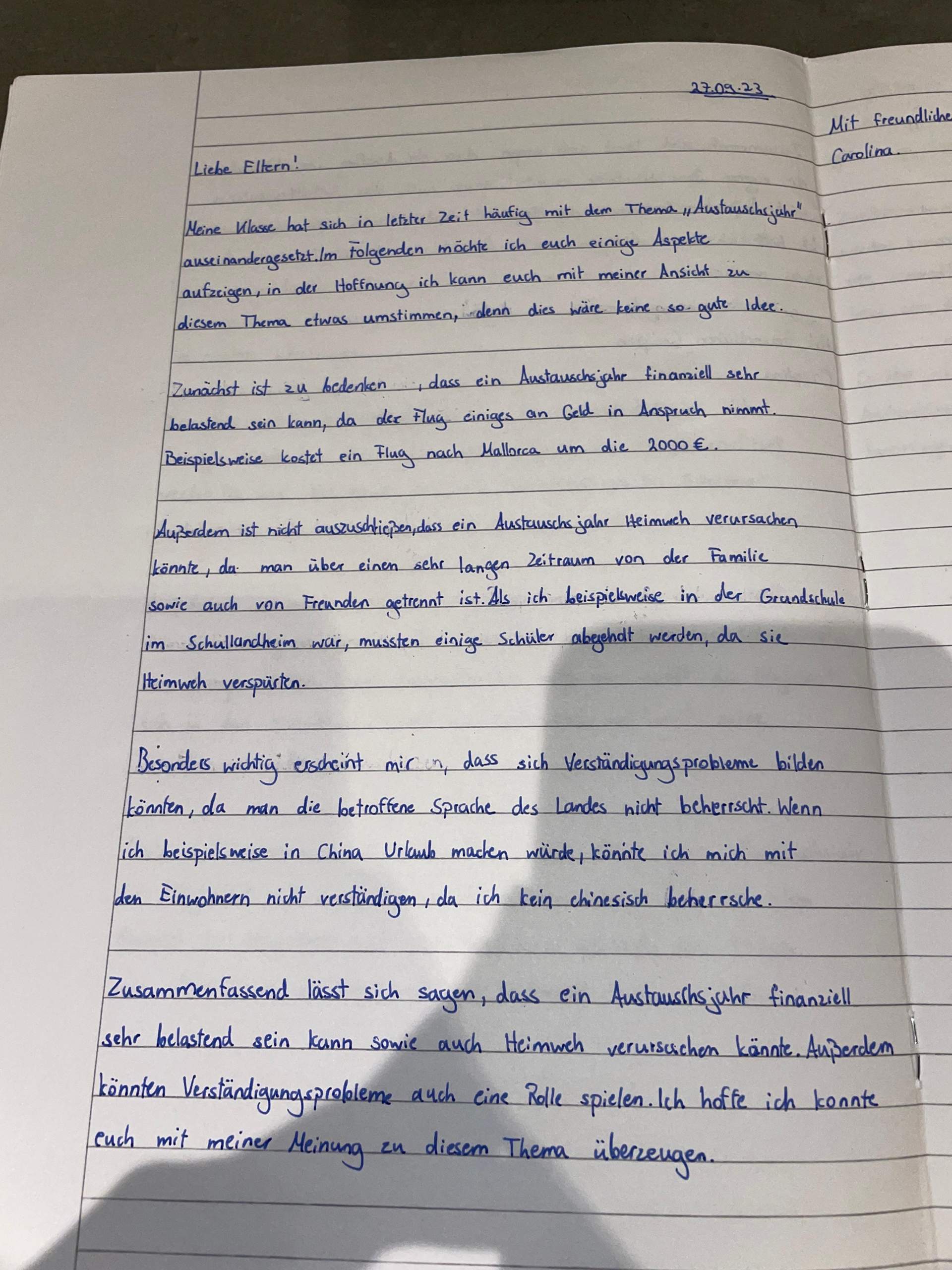 Erörterung Beispiel Pdf Klasse 9