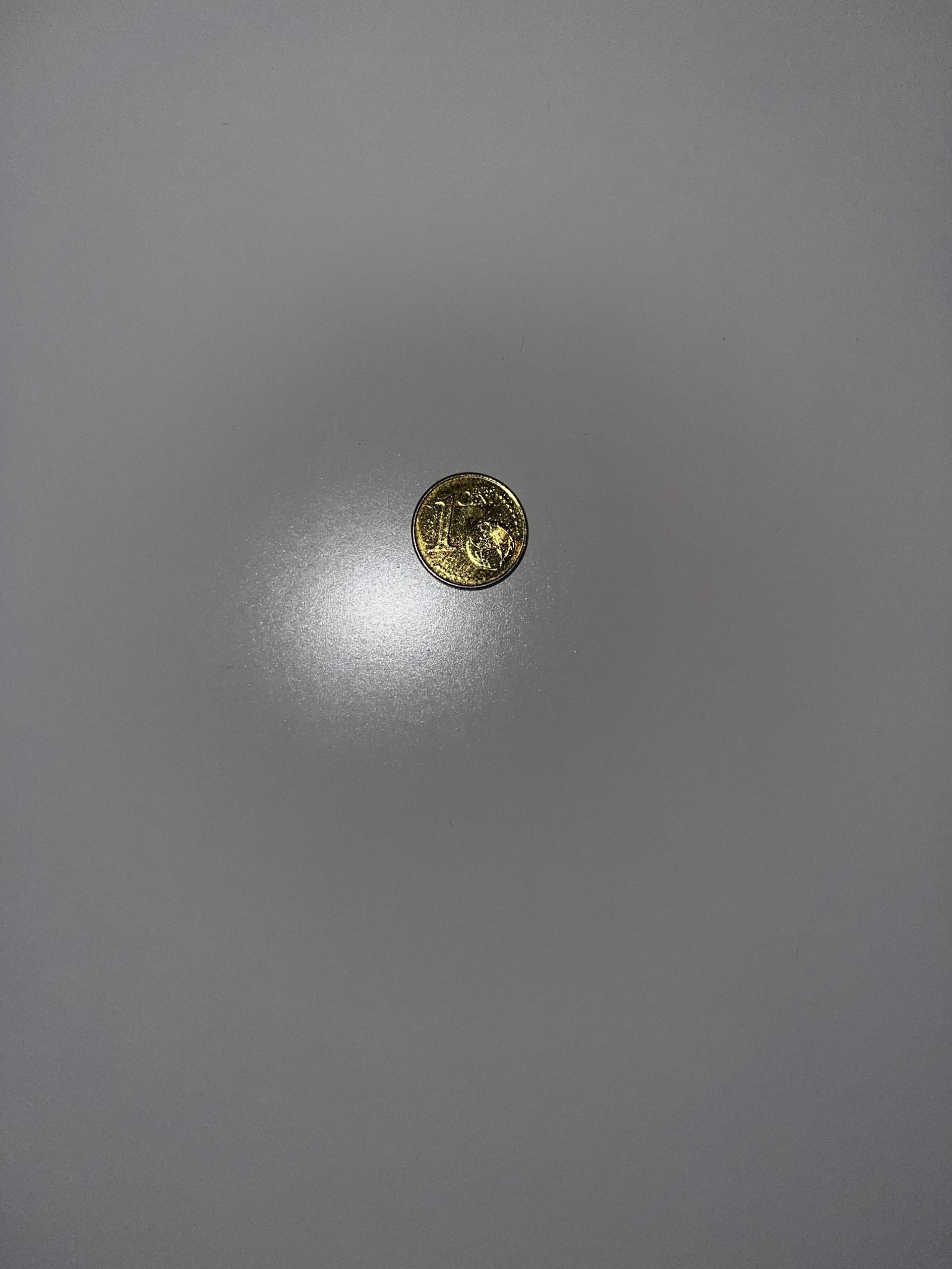 Ist diese goldene 1 Cent münze etwas Wert? (Geld, Euro, Gold)