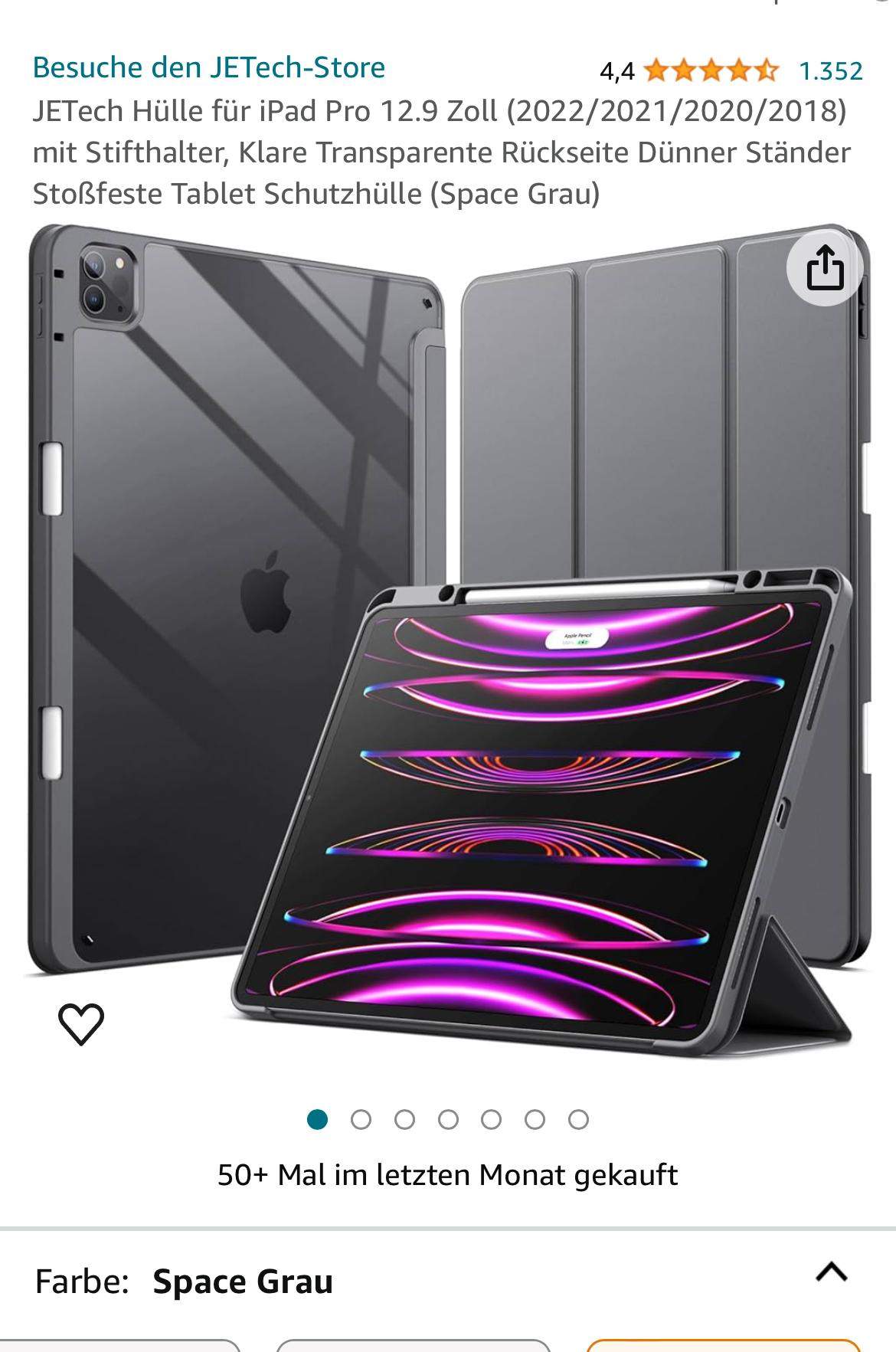 Schutzhülle Für IPad 9.7 (2018) – Mit Magnetischem Standfuß & Sleep-Wake-Funktion | Schlank, Leicht & Stoßsicher
