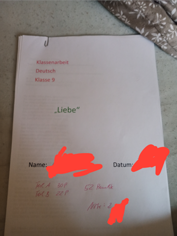  - (Schule, Deutsch, Abitur)