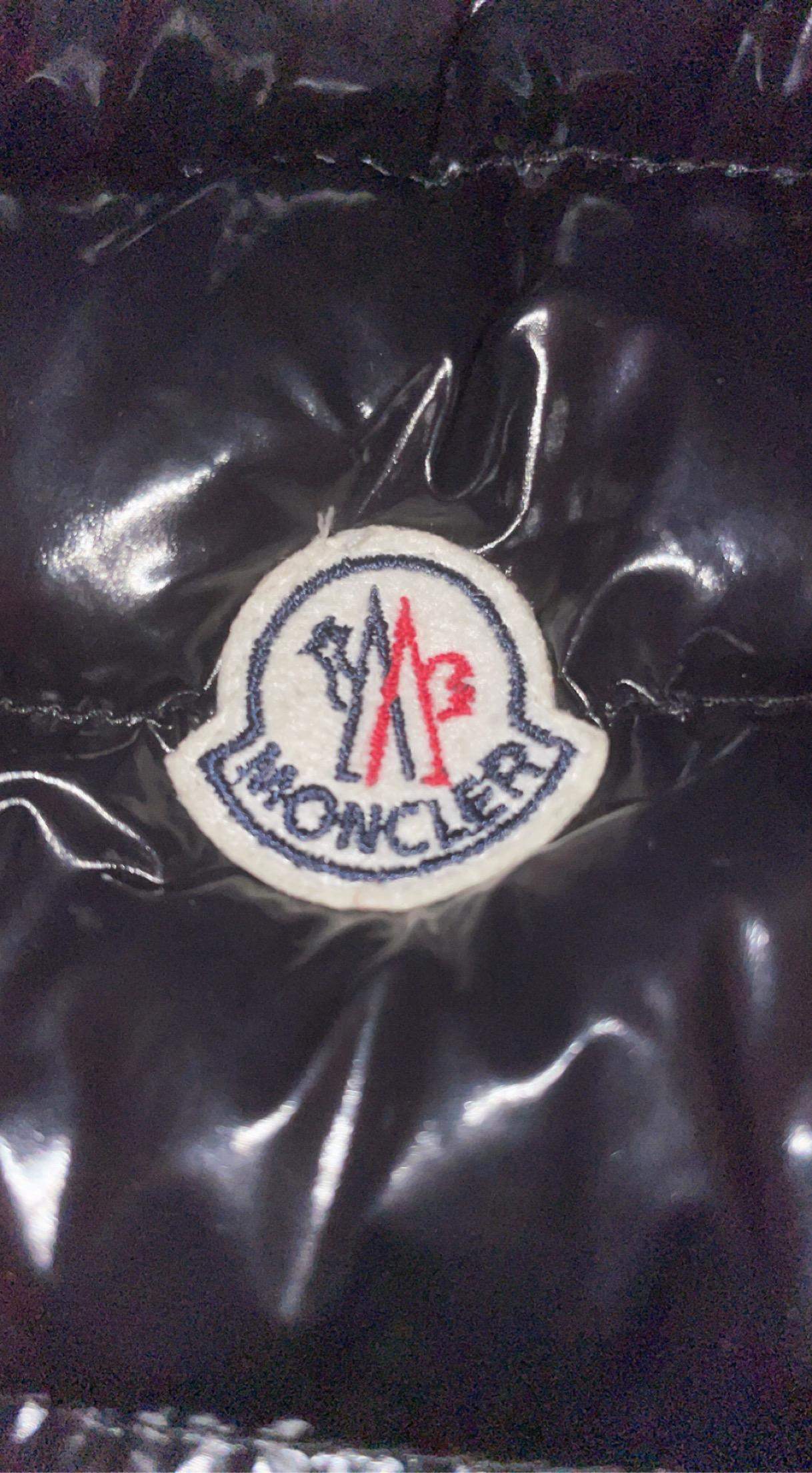 moncler weste mit fellkapuze