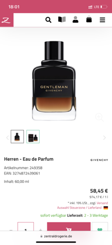 Ist diese Parfum Seite seriös?