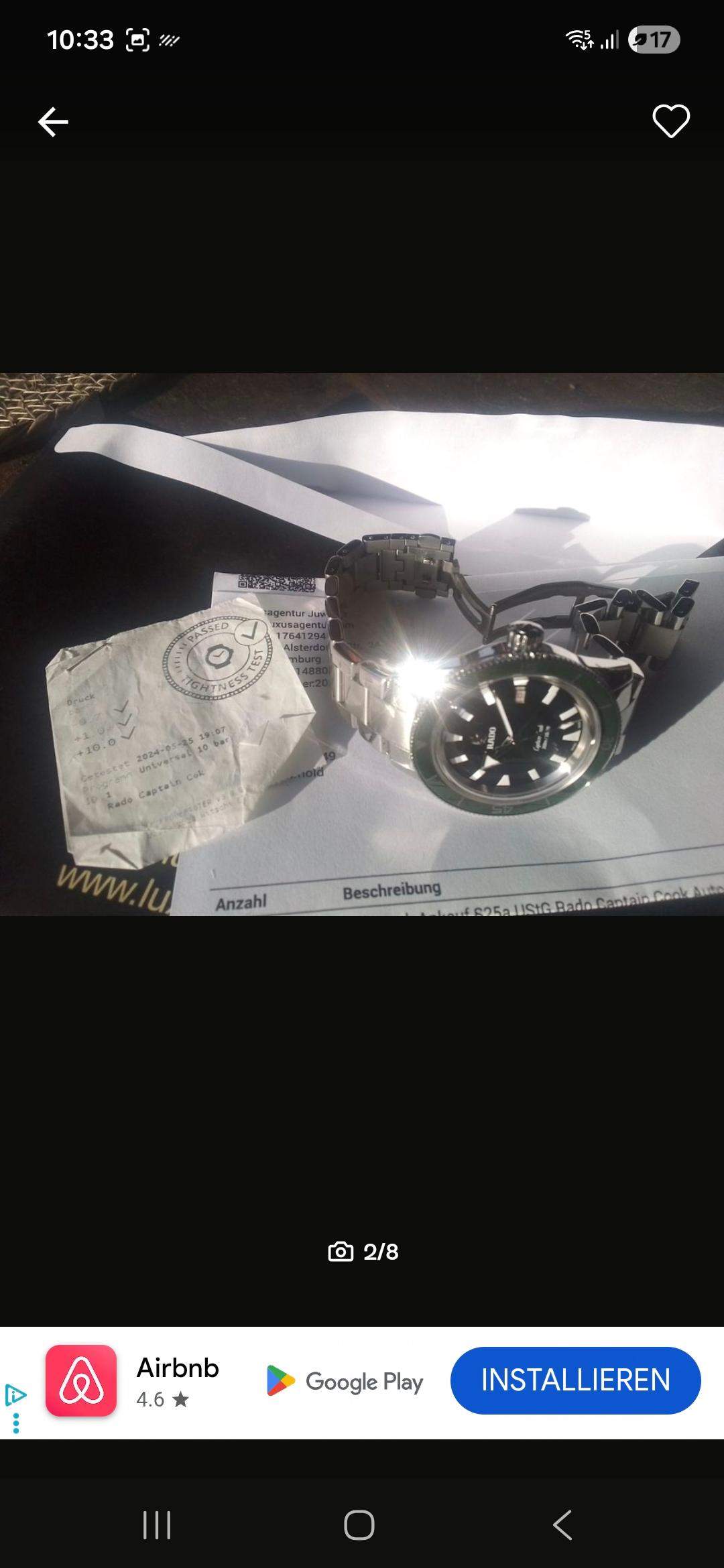 Ist diese Rado Uhr original? (Marke, Wert, Fake)
