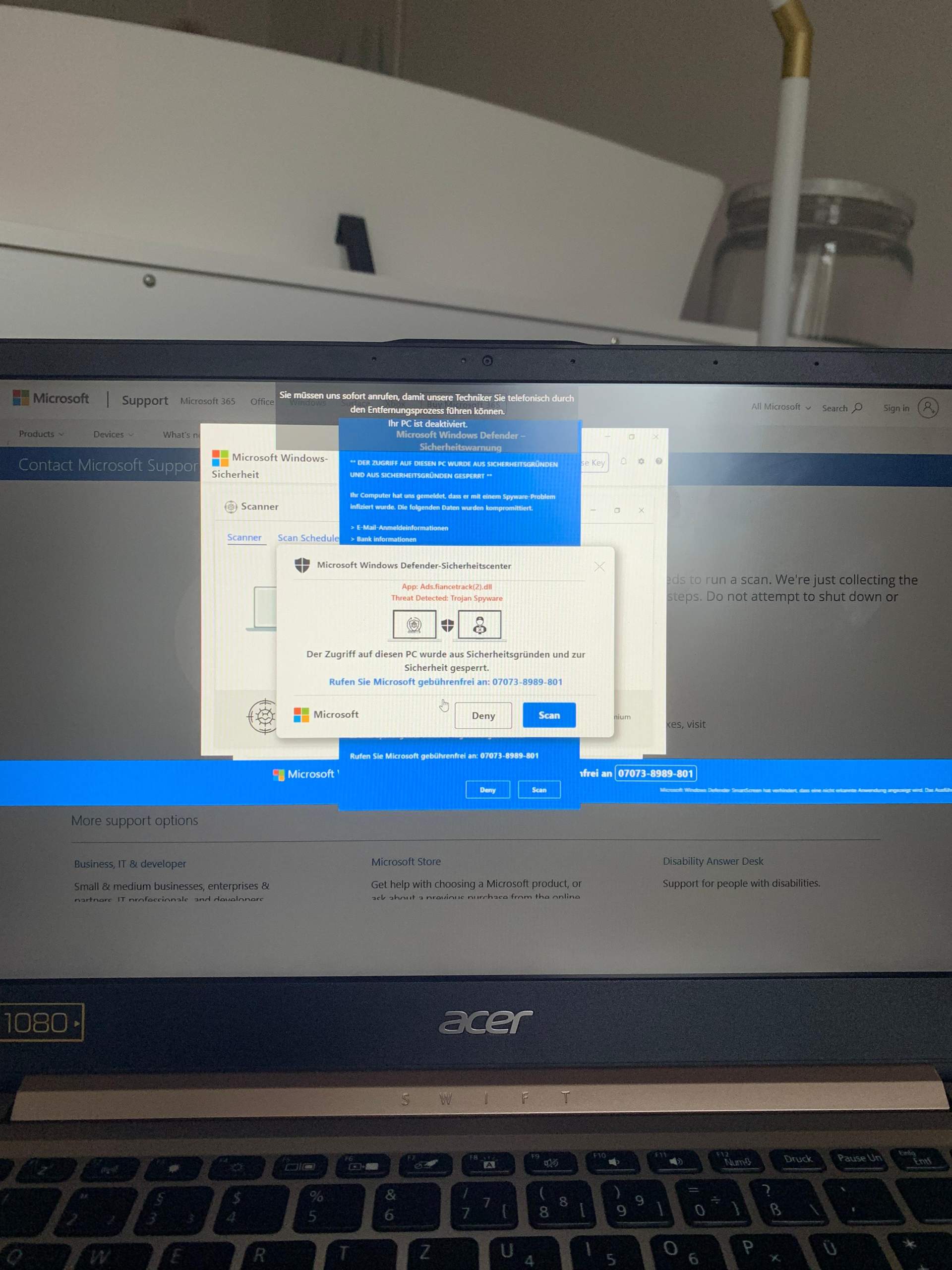 Ist Diese Warnung Von Microsoft Fake Computer Windows Laptop   0 Full 