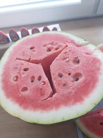 Ist diese Wassermelone unbedenklich zu verzehren?
