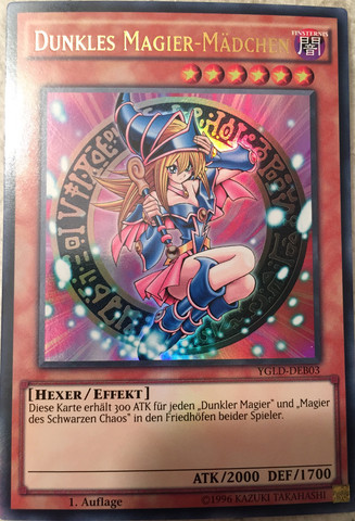 Dunkles Magier Mädchen - (Karten, Yu-Gi-Oh!, Fälschung)