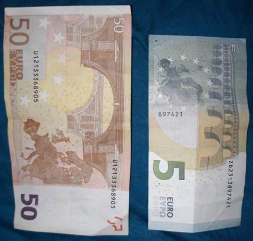 Ist Dieser 50 Euro Schein Eine Blute Geld