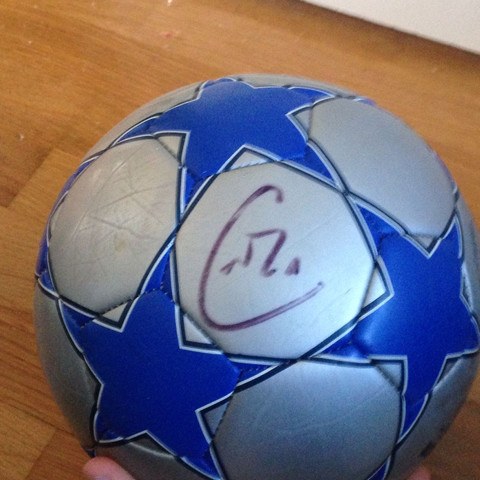 Das ist der Ball - (Fußball, Unterschrift, RobertEnke)