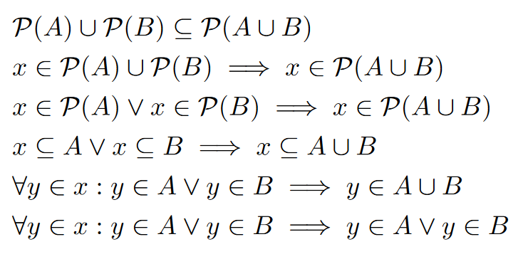 Ist dieser Beweis schlüssig und korrekt aufgeschrieben? (Mathematik 