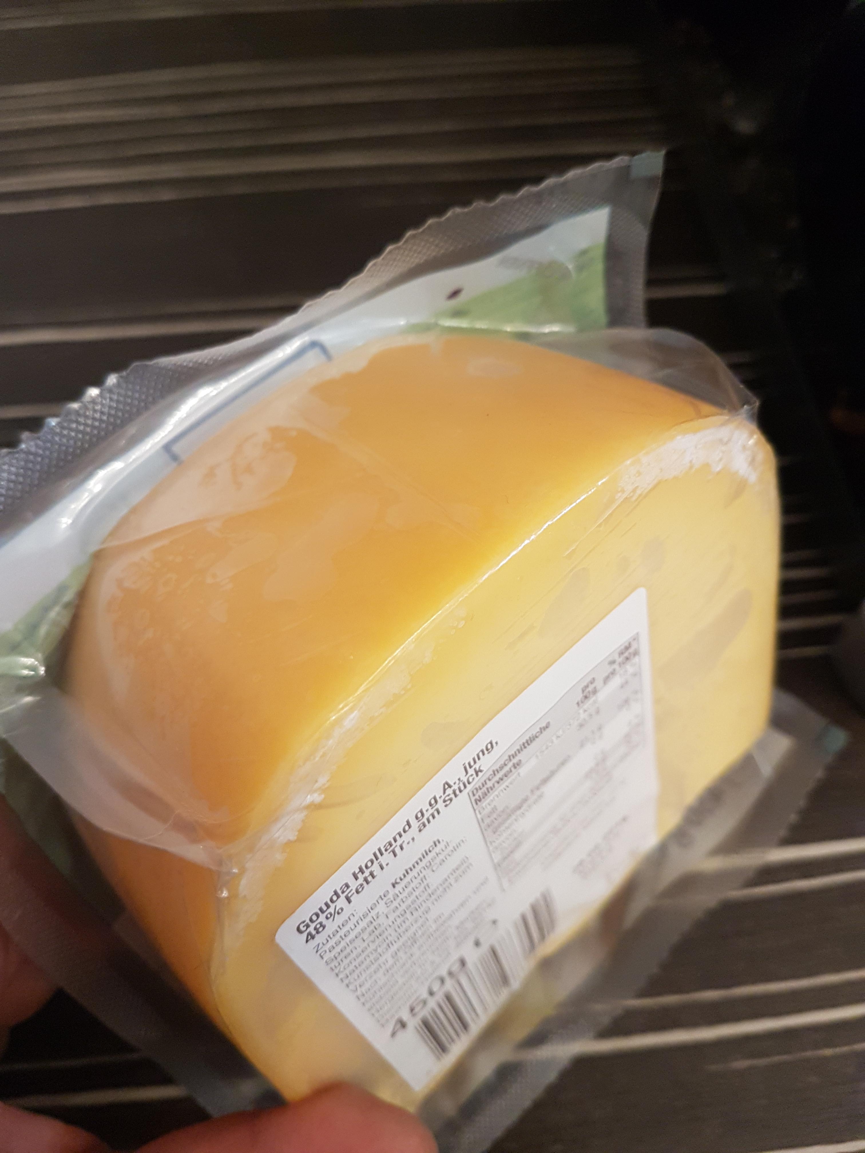 Ist dieser GoudaKäse noch gut, wenn das MHD seit 2 Monaten abgelaufen ist? (Gesundheit