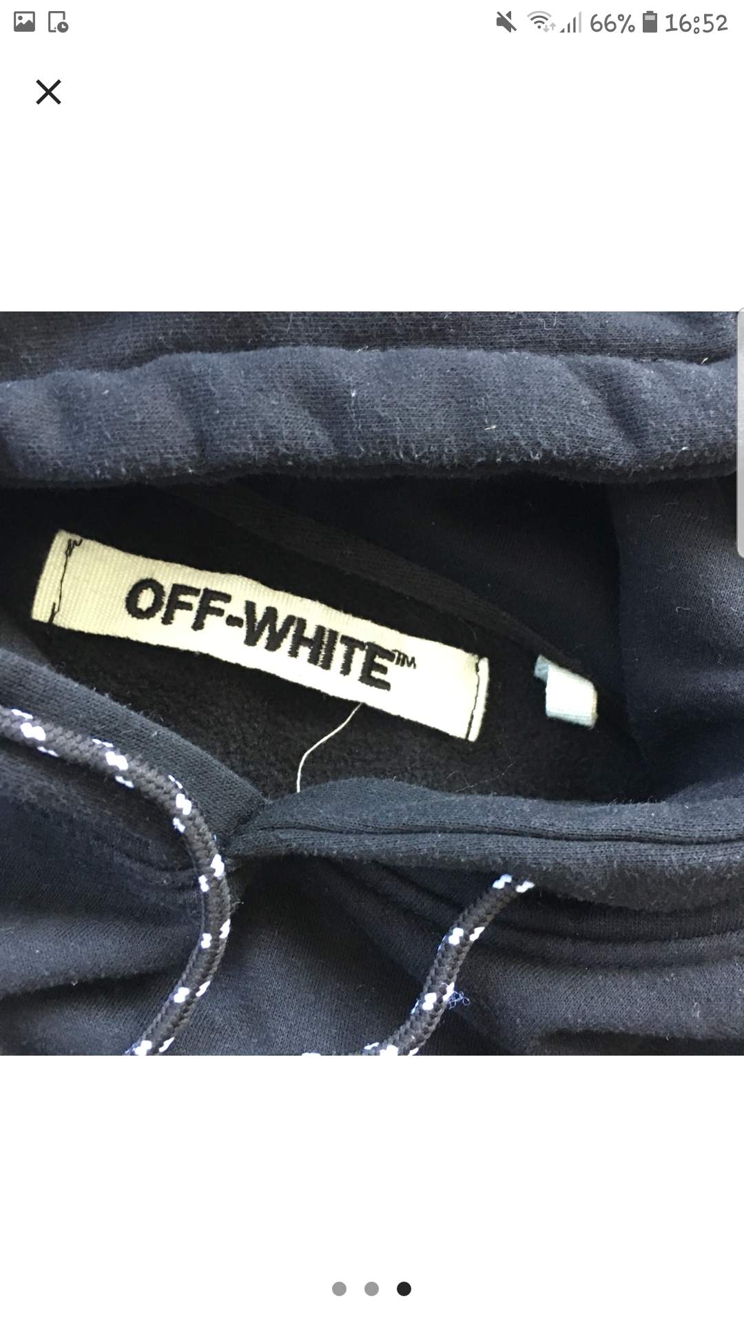 Hoodie off hot sale white temperature