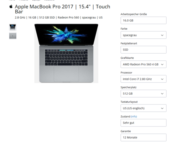 Ist dieser MacBook Pro zum Spielen geeignet?