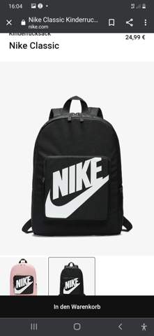  - (Schule, Nike, Tasche)