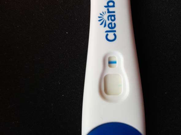 Ist dieser Schwangerschaftstest positiv?