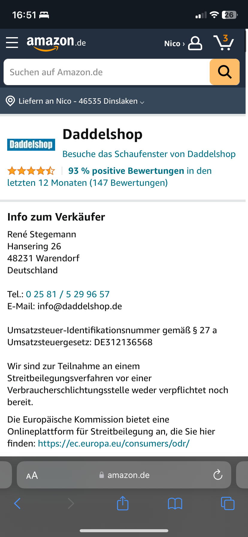 Ist dieser Shop seriös oder Fake? (Webseite, Scam,