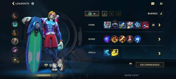 Ist dieser Singed Build OP in wild rift? (Android, Riot)