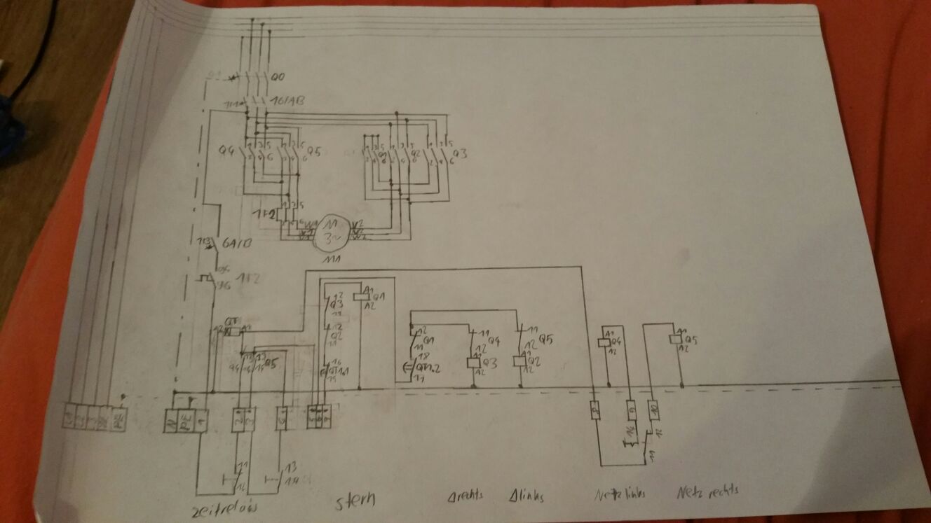 Ist dieser Stromlaufplan richtig(Sterndreiecksschaltung mit