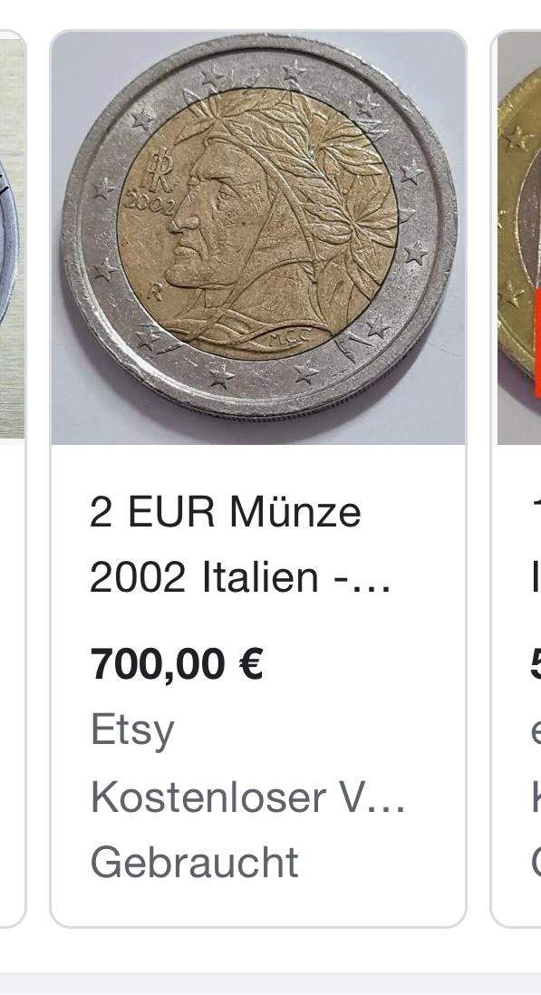 Ist dieses 2€ Stück auch so viel wert? (Geld, Münzen)