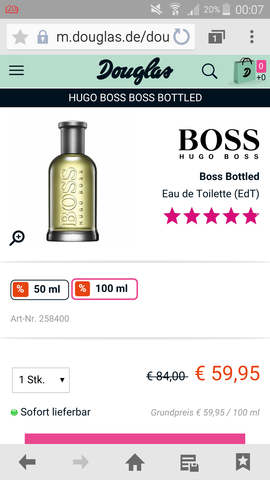 hugo boss - (Parfüm, Douglas)