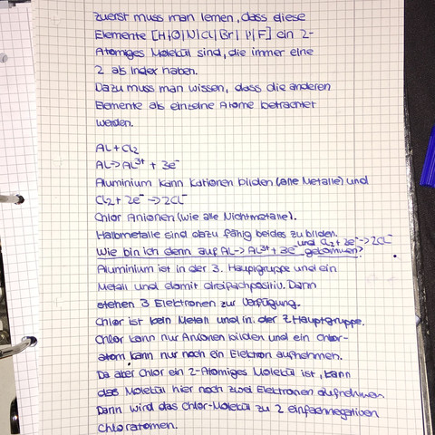 Chemielernplakat - (Chemie, Atom, Plakat)