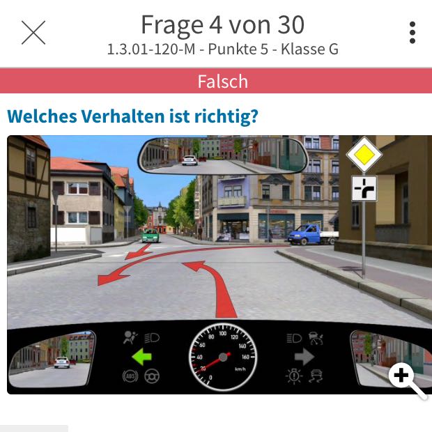 ist dieses fahrverhalten nicht richtig auto und motorrad fahrschule vorfahrt