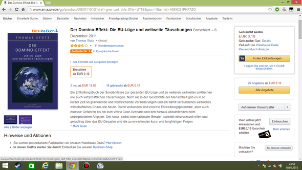 Billiges Buch - (Buch, Amazon, Versand)