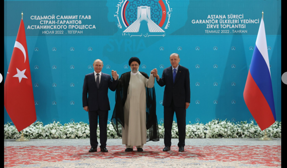 Ist es legitim, dass sich die Präsidenten von Russland, Türkei und Iran treffen?