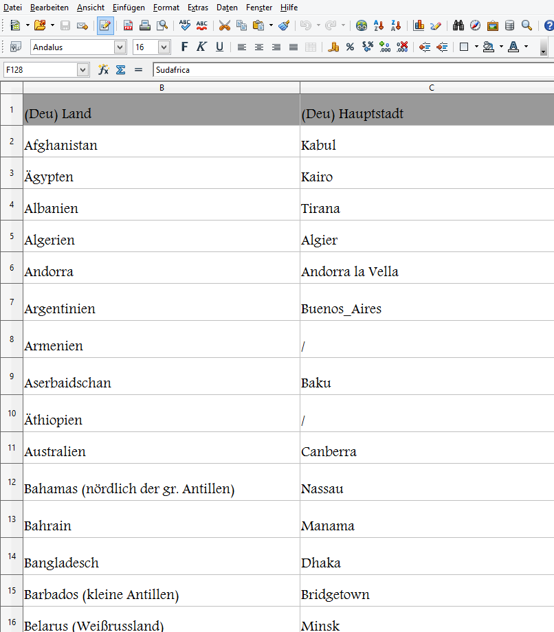 Programming Tabelle Ist es möglich bei Eclipse selbst eine Tabelle erscheinen zu lassen ...