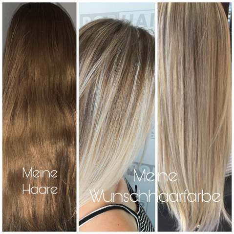 Ist Es Moglich Bei Meinen Haaren Selber Blonde Strahnen Zu Farben Haare Frisur Friseur