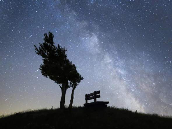 Ist es möglich die Milchstraße mit bloßem Auge bei wenig bis kein Night Pollution zusehen?