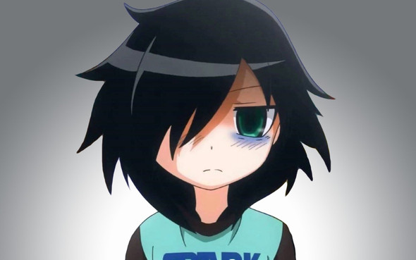 Beispielbild (Aus dem Anime WataMote) - (Körper, Psychologie, Psyche)