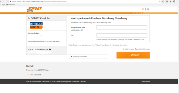 Ist Es Sicher Dass Die Sofort Gmbh Nach Meiner Bank Pin Fragt Schufa