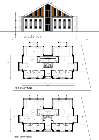 Ist Folgende Umnutzung Von Zwei Familienhaus Zu Mehrfamilienhaus Leicht Moglich Haus Wohnen Bauen