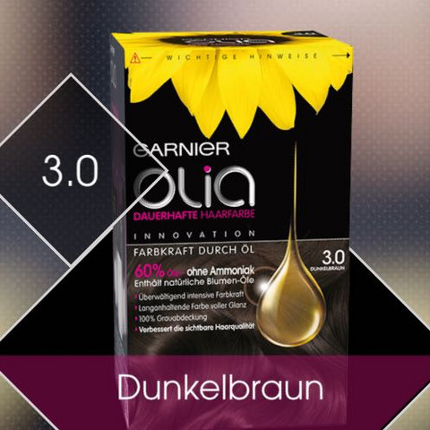 ist garnier olia zum haare farben gut