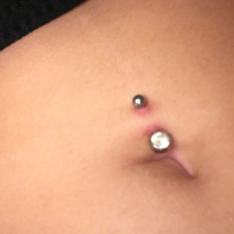 Hier mein Piercing  - (Gesundheit und Medizin, Piercing, Tattoo)