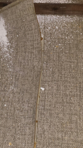 Ist Mein Boden Asbest Belastet Ist Das Cushion Vinyl Oder Pvc Mit Jutefilz Renovierung Bodenbelag